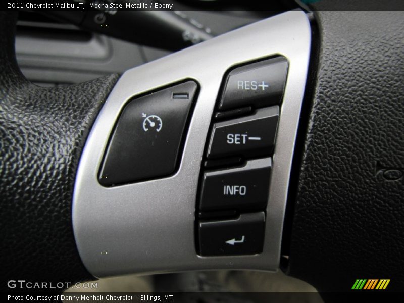 Mocha Steel Metallic / Ebony 2011 Chevrolet Malibu LT