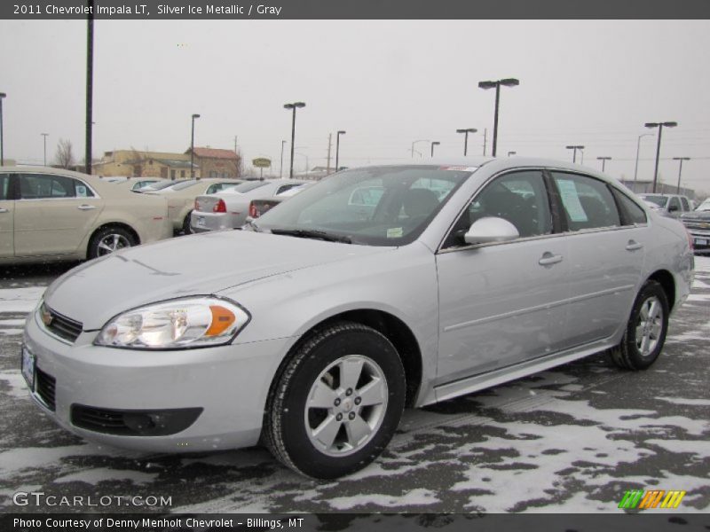 Silver Ice Metallic / Gray 2011 Chevrolet Impala LT