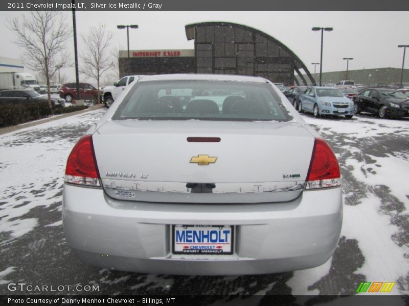 Silver Ice Metallic / Gray 2011 Chevrolet Impala LT