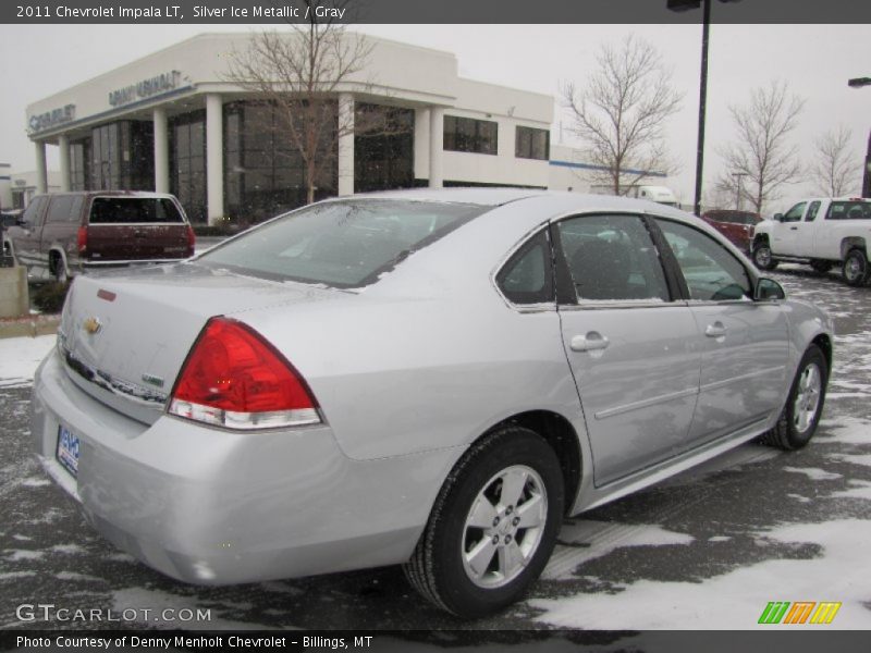 Silver Ice Metallic / Gray 2011 Chevrolet Impala LT