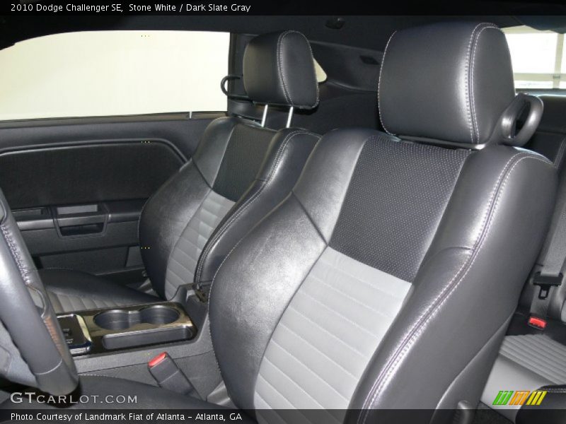 Stone White / Dark Slate Gray 2010 Dodge Challenger SE
