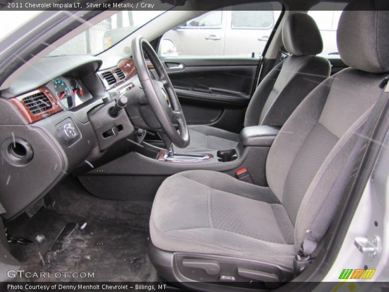 Silver Ice Metallic / Gray 2011 Chevrolet Impala LT