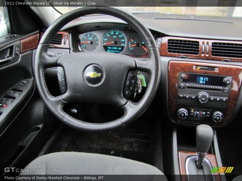 Silver Ice Metallic / Gray 2011 Chevrolet Impala LT