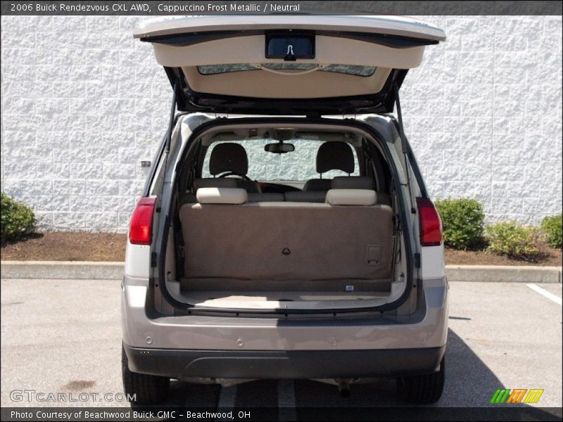  2006 Rendezvous CXL AWD Trunk