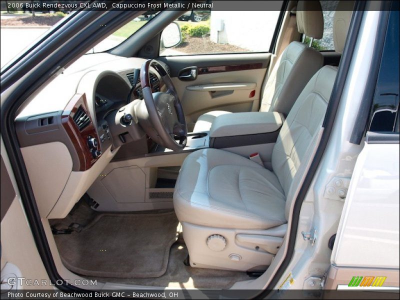 Cappuccino Frost Metallic / Neutral 2006 Buick Rendezvous CXL AWD