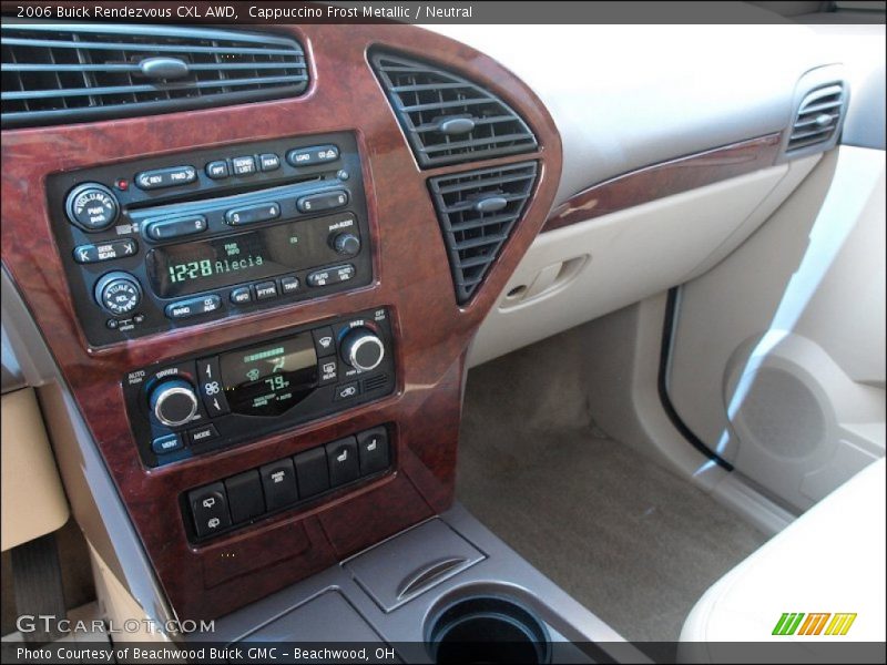 Controls of 2006 Rendezvous CXL AWD