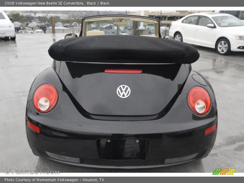 Black / Black 2008 Volkswagen New Beetle SE Convertible