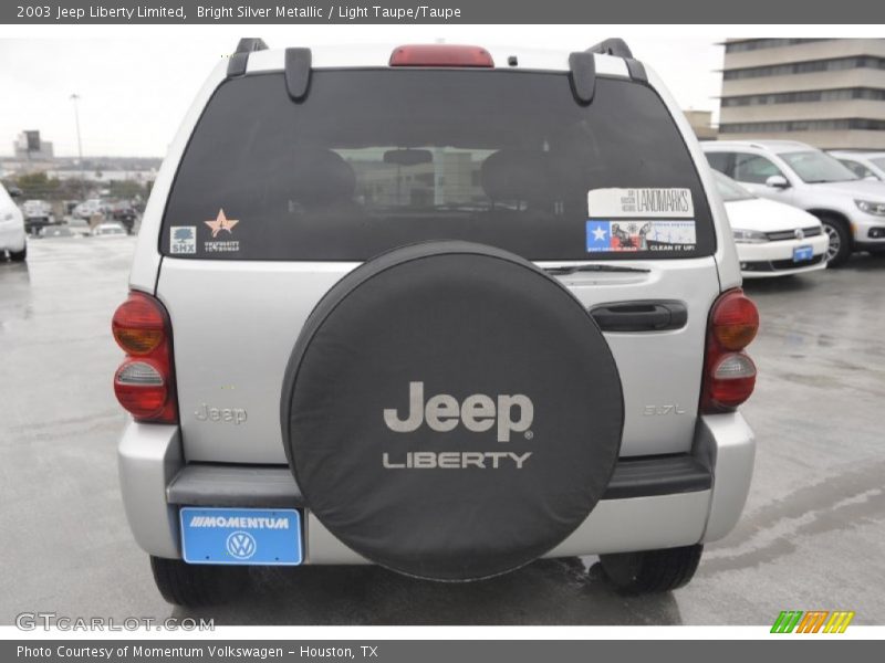 Bright Silver Metallic / Light Taupe/Taupe 2003 Jeep Liberty Limited