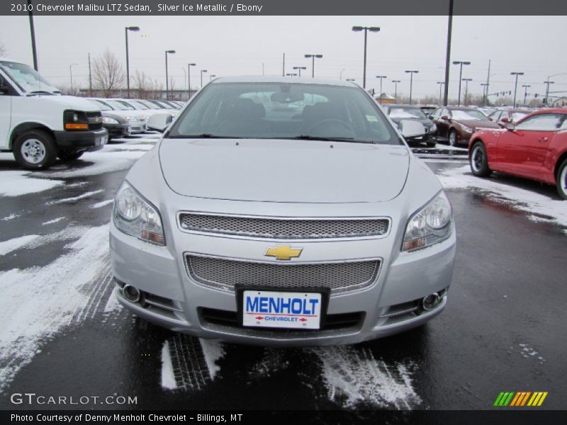 Silver Ice Metallic / Ebony 2010 Chevrolet Malibu LTZ Sedan