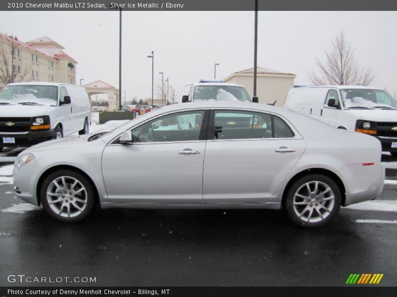  2010 Malibu LTZ Sedan Silver Ice Metallic