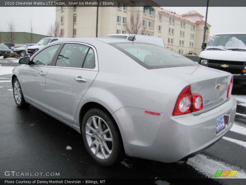 Silver Ice Metallic / Ebony 2010 Chevrolet Malibu LTZ Sedan