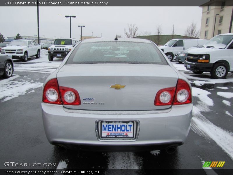 Silver Ice Metallic / Ebony 2010 Chevrolet Malibu LTZ Sedan