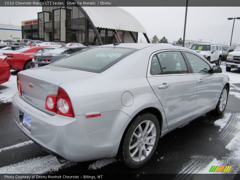 Silver Ice Metallic / Ebony 2010 Chevrolet Malibu LTZ Sedan