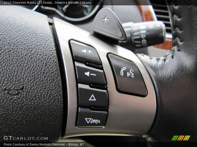Silver Ice Metallic / Ebony 2010 Chevrolet Malibu LTZ Sedan
