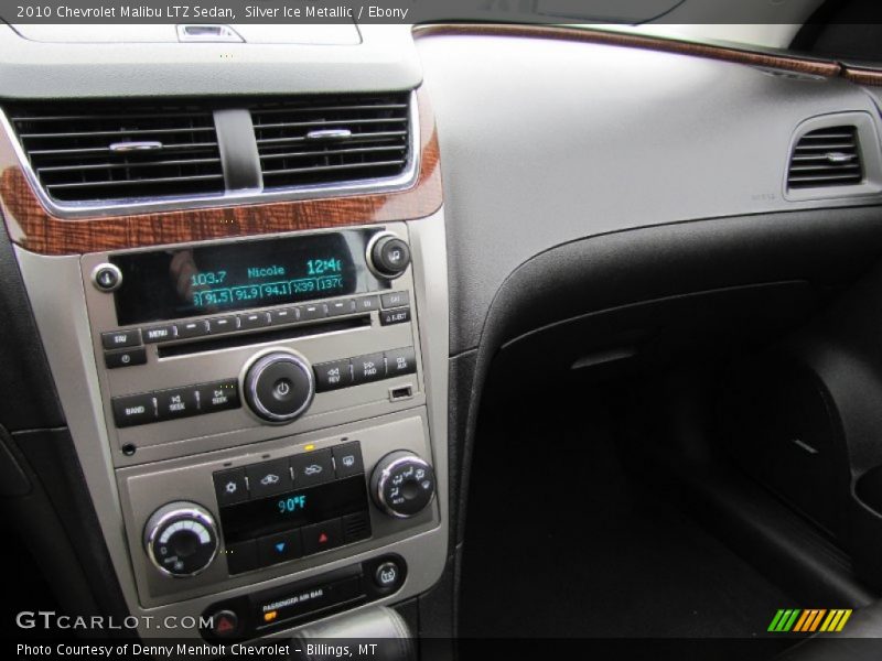 Silver Ice Metallic / Ebony 2010 Chevrolet Malibu LTZ Sedan