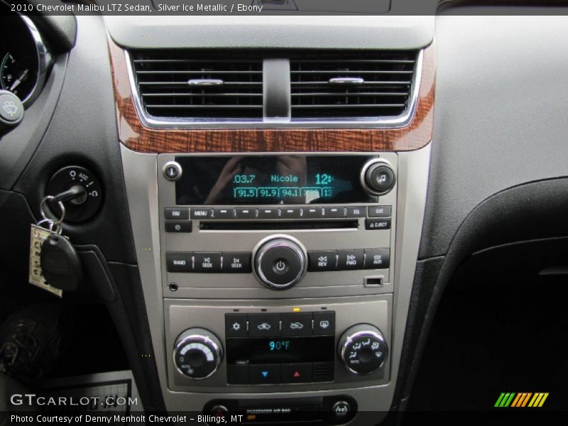 Silver Ice Metallic / Ebony 2010 Chevrolet Malibu LTZ Sedan