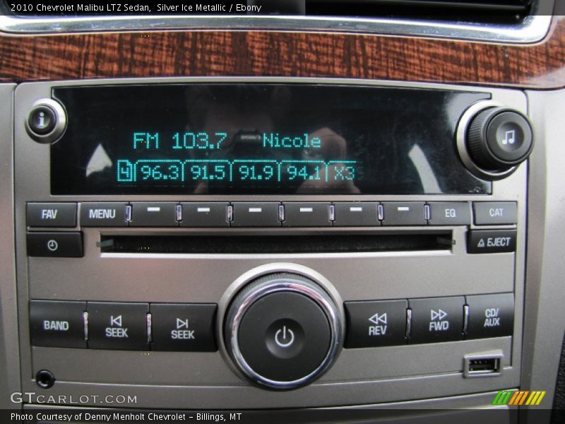 Audio System of 2010 Malibu LTZ Sedan