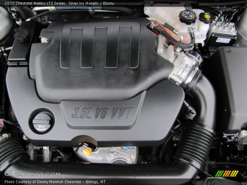  2010 Malibu LTZ Sedan Engine - 3.6 Liter DOHC 24-Valve VVT V6