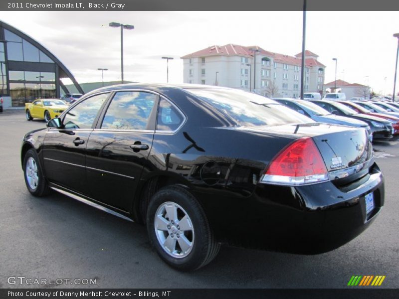 Black / Gray 2011 Chevrolet Impala LT