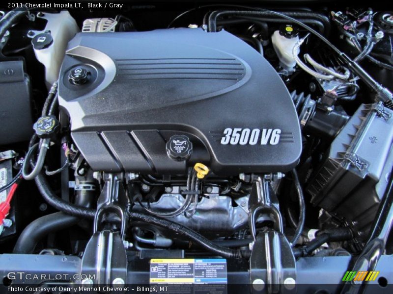 Black / Gray 2011 Chevrolet Impala LT