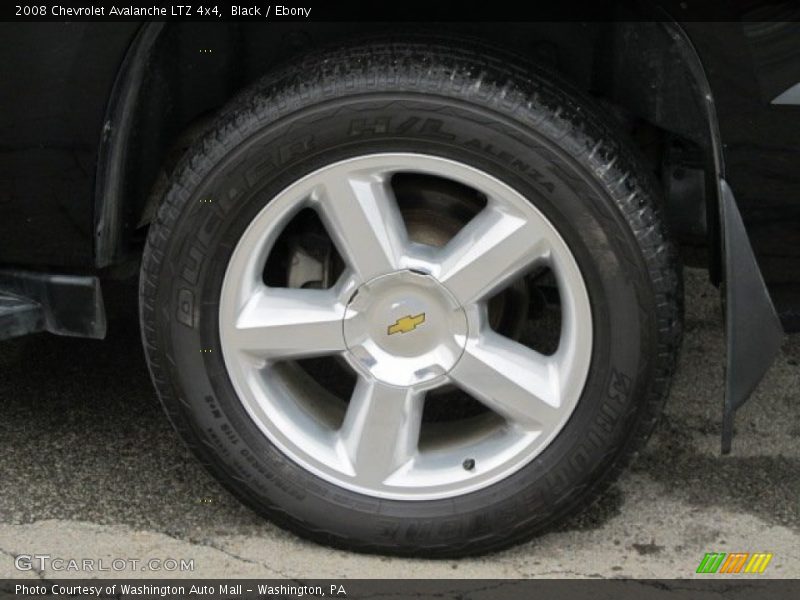 Black / Ebony 2008 Chevrolet Avalanche LTZ 4x4