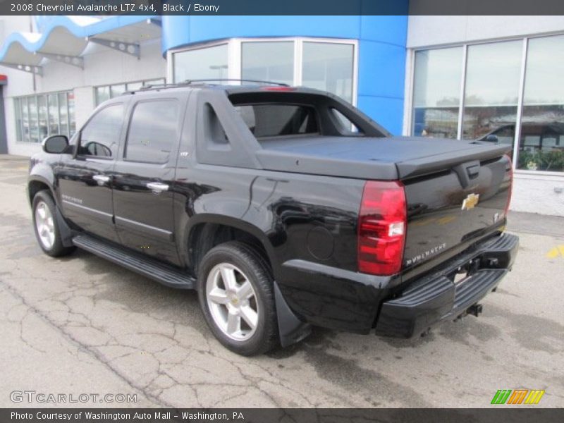 Black / Ebony 2008 Chevrolet Avalanche LTZ 4x4