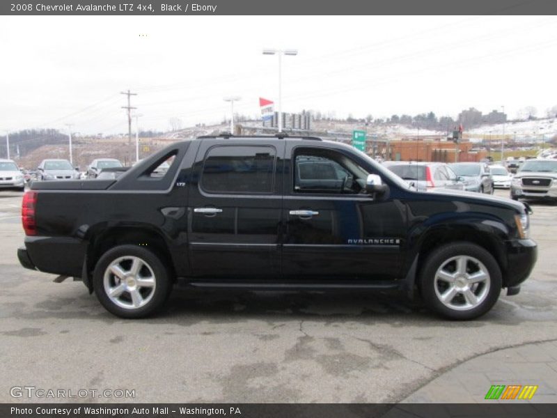 Black / Ebony 2008 Chevrolet Avalanche LTZ 4x4