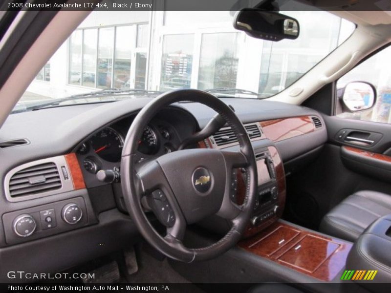 Black / Ebony 2008 Chevrolet Avalanche LTZ 4x4
