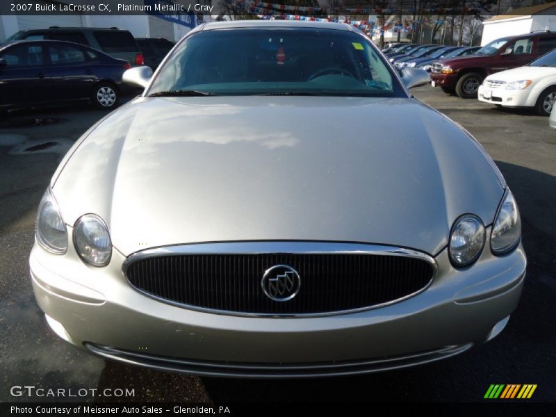 Platinum Metallic / Gray 2007 Buick LaCrosse CX