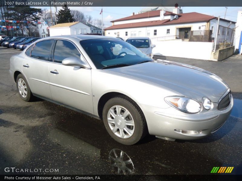 Platinum Metallic / Gray 2007 Buick LaCrosse CX