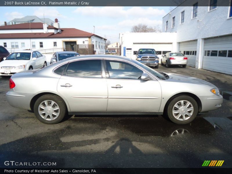 Platinum Metallic / Gray 2007 Buick LaCrosse CX