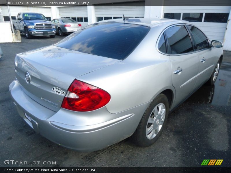 Platinum Metallic / Gray 2007 Buick LaCrosse CX