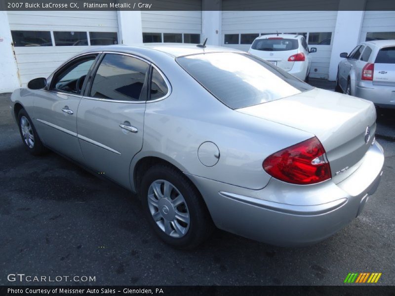 Platinum Metallic / Gray 2007 Buick LaCrosse CX