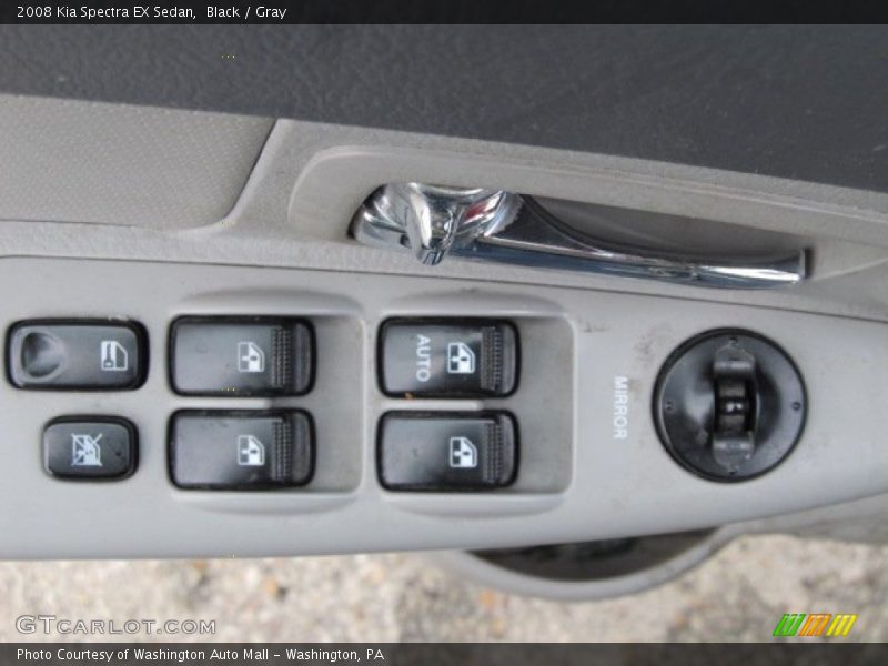 Controls of 2008 Spectra EX Sedan