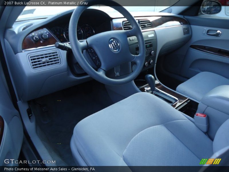 Platinum Metallic / Gray 2007 Buick LaCrosse CX