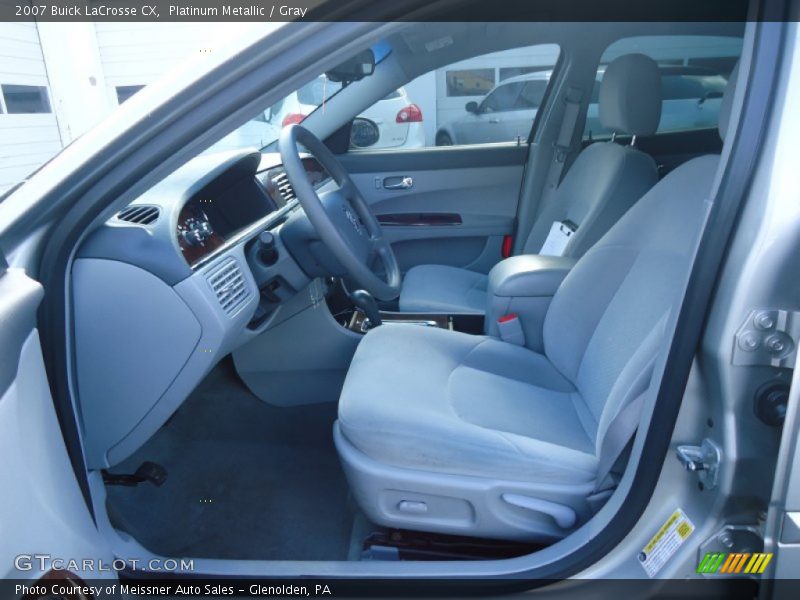 Platinum Metallic / Gray 2007 Buick LaCrosse CX
