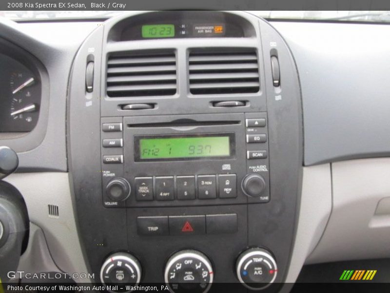 Audio System of 2008 Spectra EX Sedan