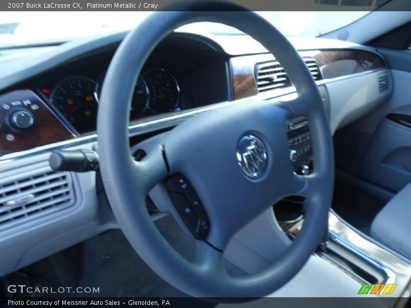 Platinum Metallic / Gray 2007 Buick LaCrosse CX