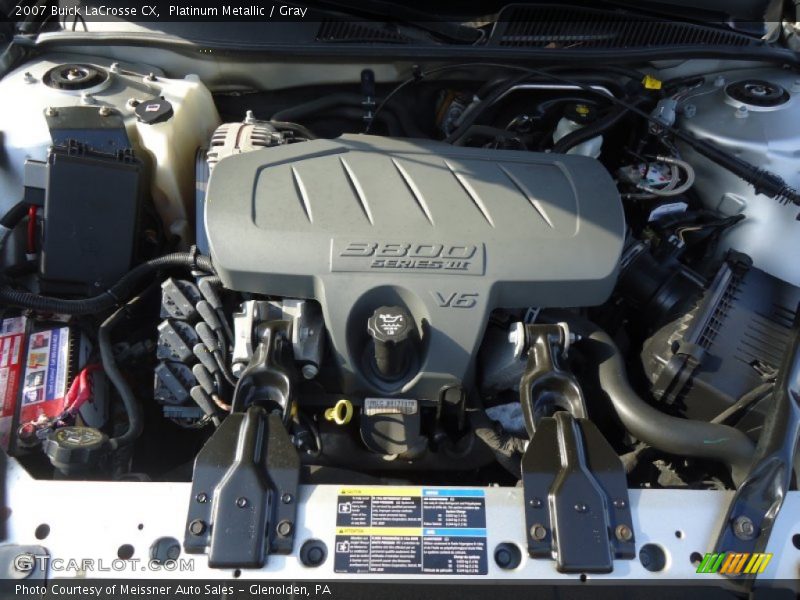 Platinum Metallic / Gray 2007 Buick LaCrosse CX