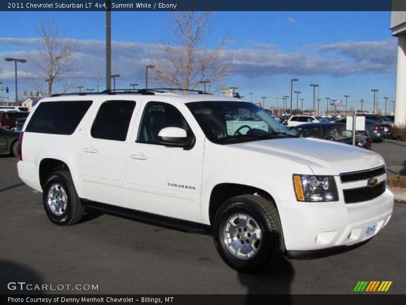 Summit White / Ebony 2011 Chevrolet Suburban LT 4x4