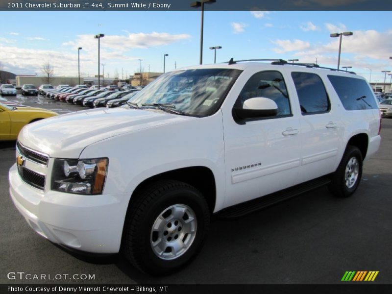 Summit White / Ebony 2011 Chevrolet Suburban LT 4x4
