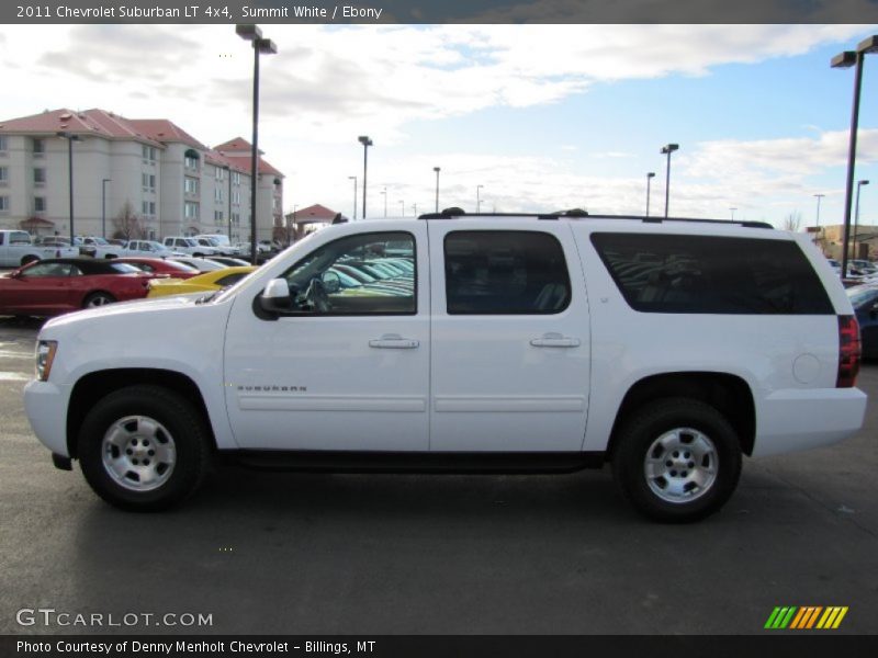Summit White / Ebony 2011 Chevrolet Suburban LT 4x4