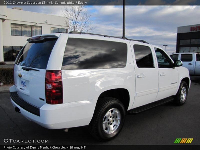Summit White / Ebony 2011 Chevrolet Suburban LT 4x4