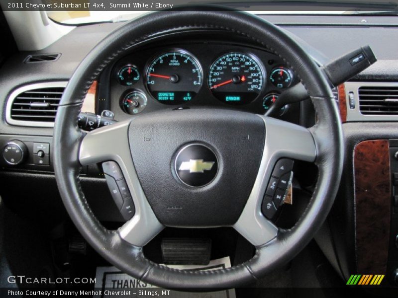 Summit White / Ebony 2011 Chevrolet Suburban LT 4x4