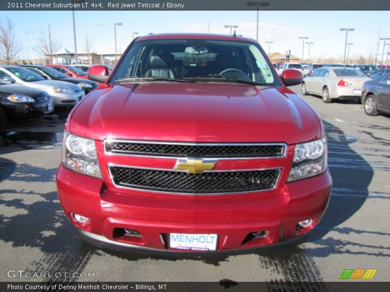 Red Jewel Tintcoat / Ebony 2011 Chevrolet Suburban LT 4x4
