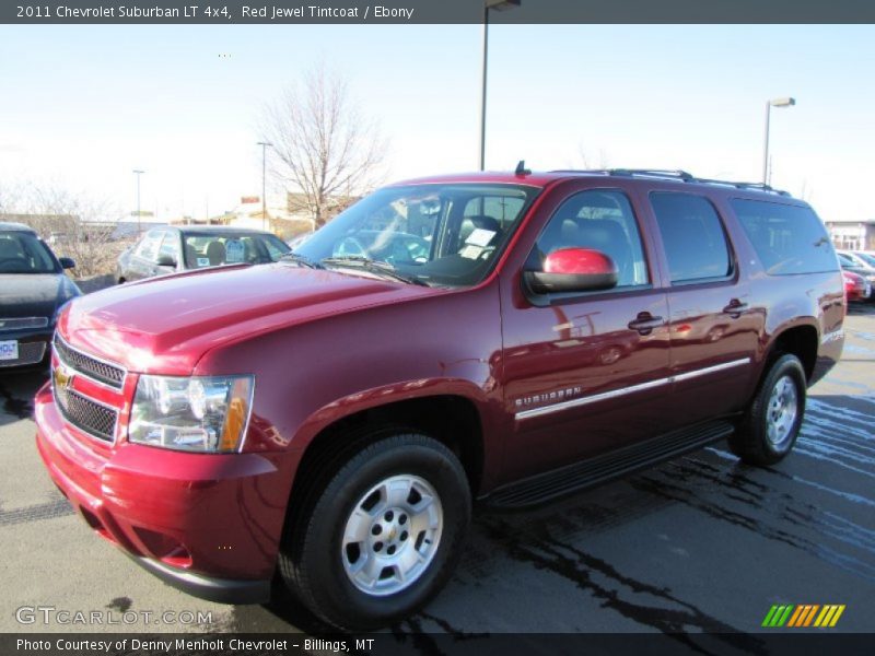Red Jewel Tintcoat / Ebony 2011 Chevrolet Suburban LT 4x4