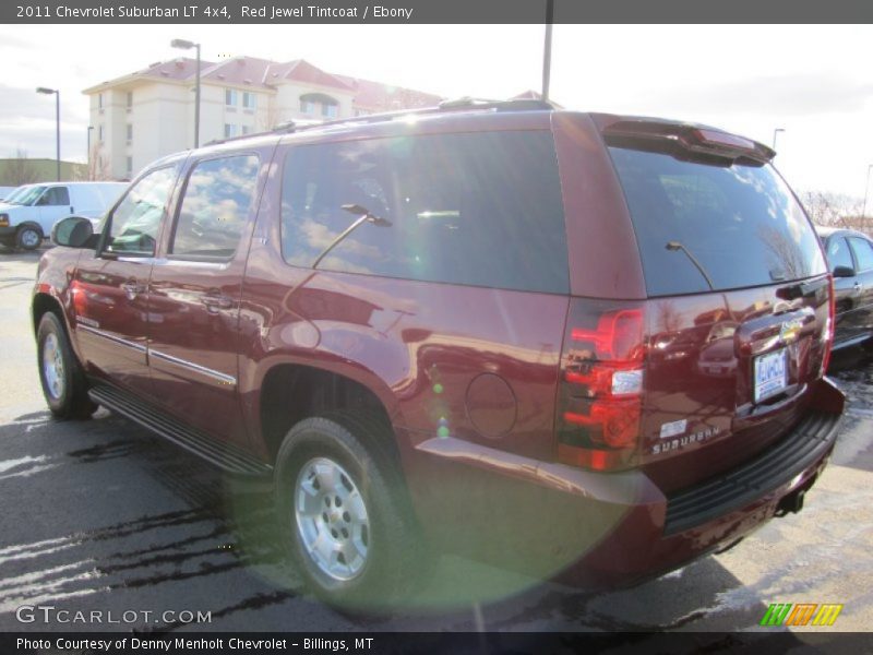 Red Jewel Tintcoat / Ebony 2011 Chevrolet Suburban LT 4x4