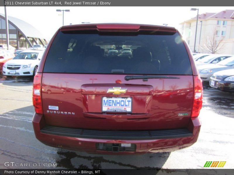 Red Jewel Tintcoat / Ebony 2011 Chevrolet Suburban LT 4x4