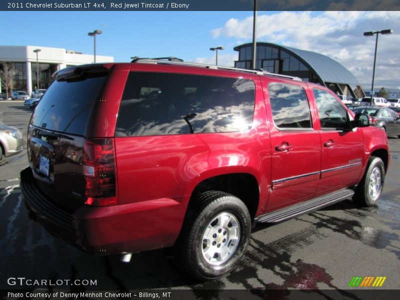 Red Jewel Tintcoat / Ebony 2011 Chevrolet Suburban LT 4x4