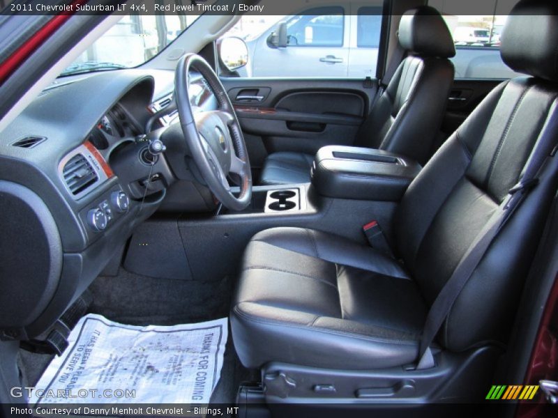 Red Jewel Tintcoat / Ebony 2011 Chevrolet Suburban LT 4x4